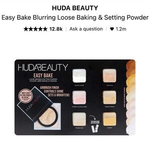 ❤️ 4 for $20 - HUDA BEAUTY Easy Bake Blurring Loose Baking & Setting Powder